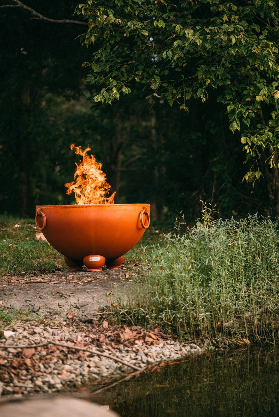 Fire Pit Art Nepal 41-inch Wood Burning Fire Pit - NP