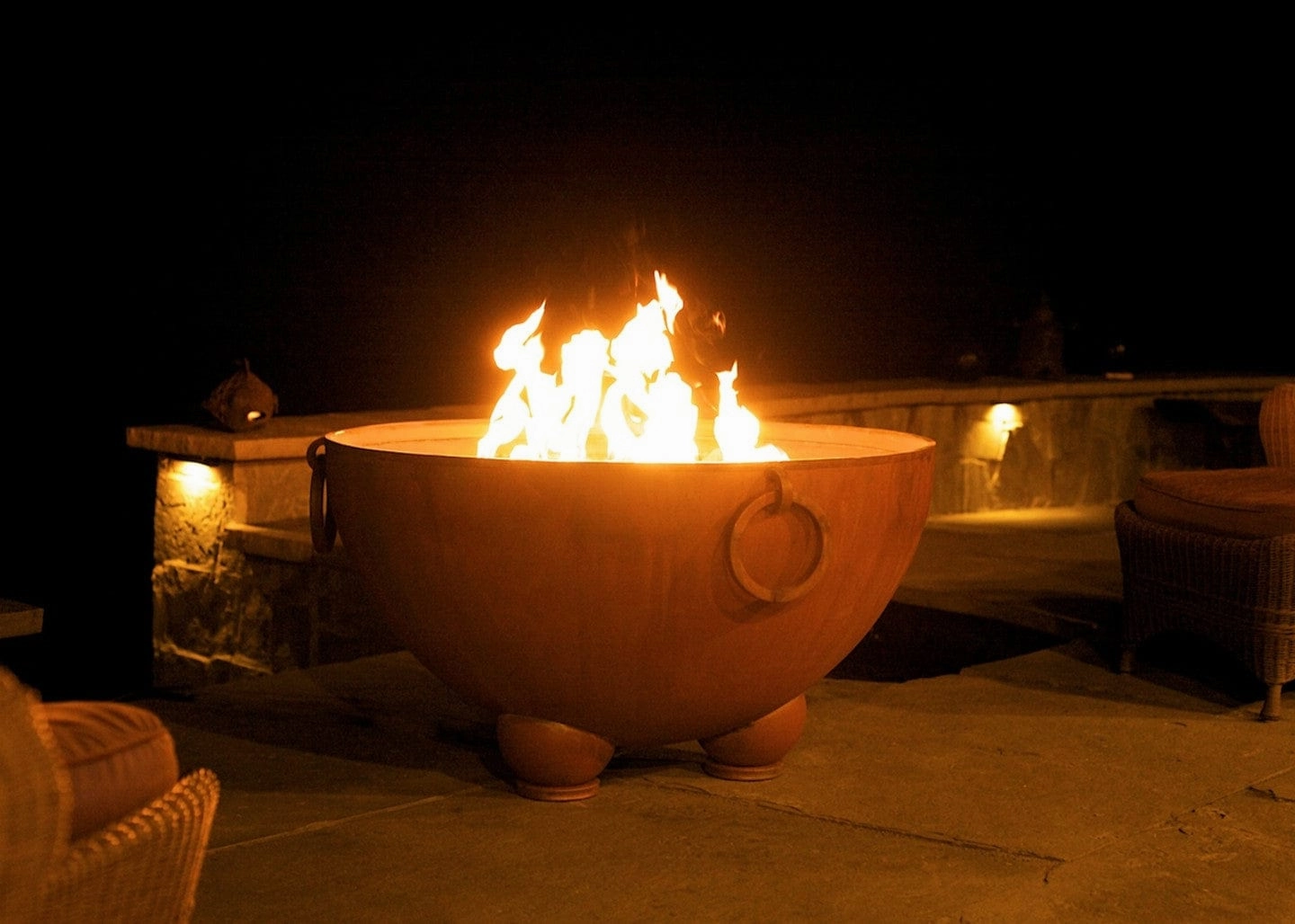 Fire Pit Art Nepal 41-inch Wood Burning Fire Pit - NP