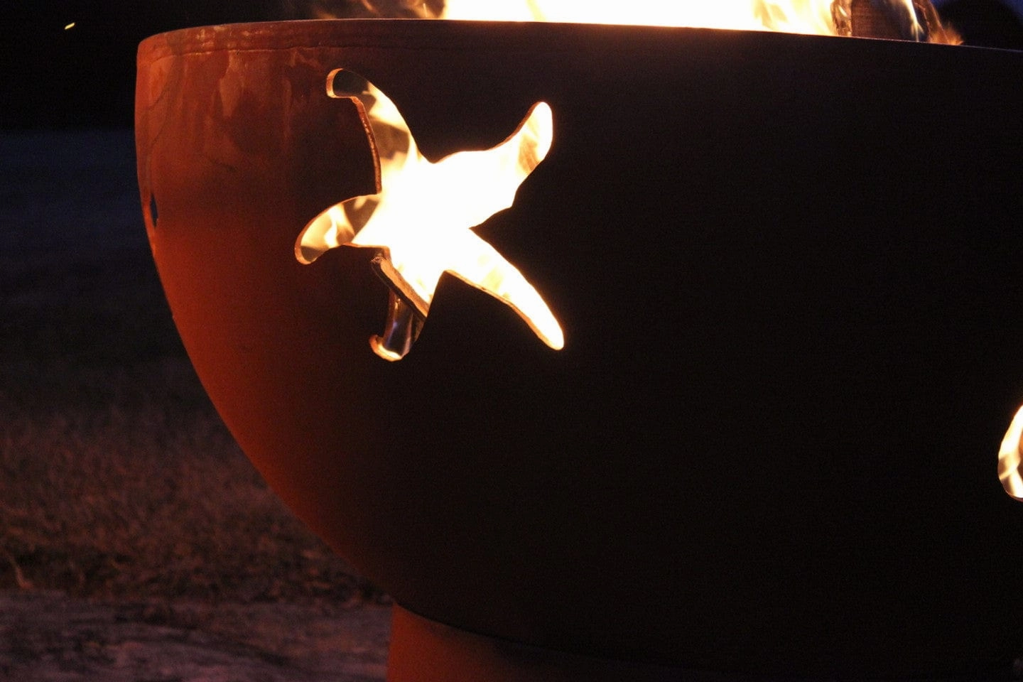 Fire Pit Art Sea Creatures 36-inch Gas Fire Pit - SEA