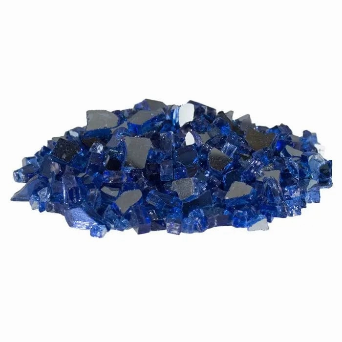 Firegear 10 Pound Cobalt Reflective Glass for Fire Pits GRL-COBALT-10Fireproof mat for under fire pit