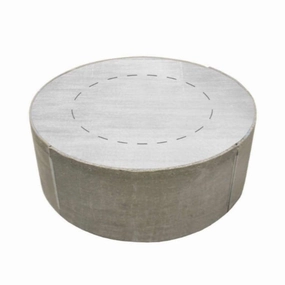 Firegear 48" Round Fire Pit Enclosure RTF-R48portable outdoor fire pit with lid