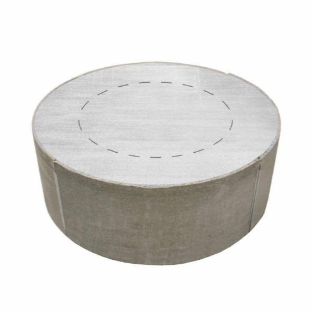 Firegear 48" Round Fire Pit Enclosure RTF-R48portable outdoor fire pit with lid