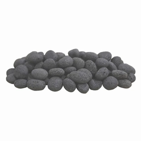 Firegear 50 Pound Grey Lava Stones for Fire Pits FG-LS50Fireproof mat for under fire pit