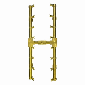 Firegear 60" Pro Series H-Burner FG-PSBR-H60Fireproof mat for under fire pit