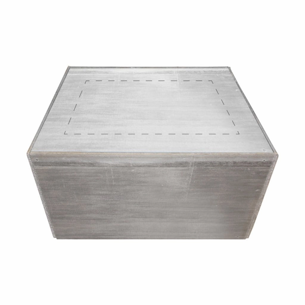 Firegear 60" Square Fire Pit Enclosure RTF-S60portable outdoor fire pit with lid