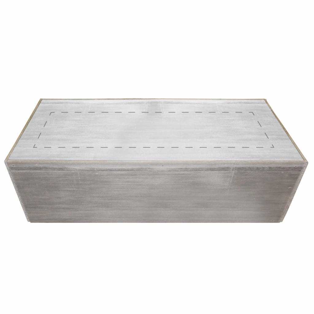 Firegear 84" Linear Fire Pit Enclosure RTF-L8424portable outdoor fire pit with lid