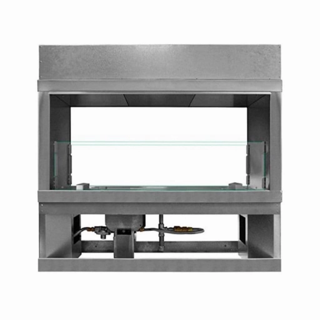 Firegear Kalea Bay LED 36-inch See Through Conversion Kit 78002Fireproof mat for under fire pit