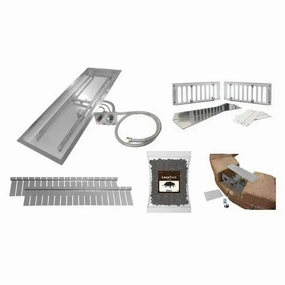 Firegear Line Of Fire 30" H Burner Patio Ready Fire Pit Kit LOF-30LHTMSIN-PKportable outdoor fire pit with lid