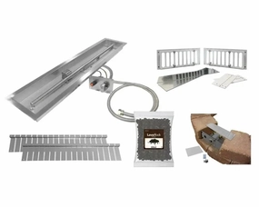 Firegear Line Of Fire 36" T Burner Patio Ready Fire Pit Kit LOF-36LTTMSIN-PKportable outdoor fire pit with lid