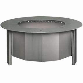 Firegear Lume Multisided Freestanding Smokeless 21-inch Wood Burning Fire Pit with Sear Cooking Surface LUME-MS1SRportable outdoor fire pit with lid