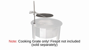Firegear Lume Stainless Steel Cooking Grate and Rod LUME-MSG-2Fireproof mat for under fire pit