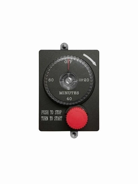 Firegear Mechanical 1-hour Timer with Emergency Shut-off ESTOP1-0HFireproof mat for under fire pit