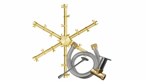 Firegear Pro Burning Spur 14-inch Burner Kit FG-PSBR-BS14-KFireproof mat for under fire pit