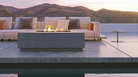 Firegear Sanctuary 1 Fire Pit Table SAN1-30LHTMSIoutdoor fire table set with chairs