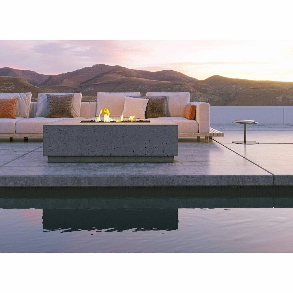 Firegear Sanctuary 76-inch Thermocouple Piloted Safety Ignition Gas Fire Pit Table - SAN176-TPSI