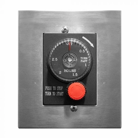 Firegear Stainless Steel ESTOP1 or ESTOP2 Surface Mount ESTOP-RM-KITFireproof mat for under fire pit
