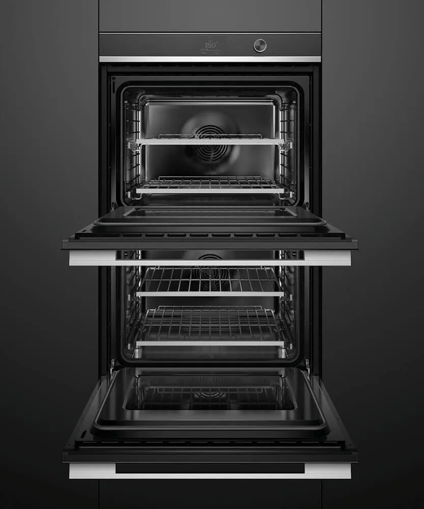 Fisher & Paykel OB30DDPTDX2 Double Oven, 30", 17 Function, Self-Cleaning