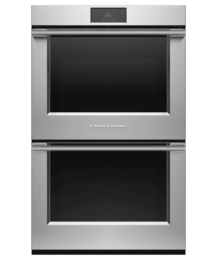 Fisher & Paykel OB30DPPTX1 Double Oven, 30", 8.2 Cu Ft, 17 Function, Self-Cleaning