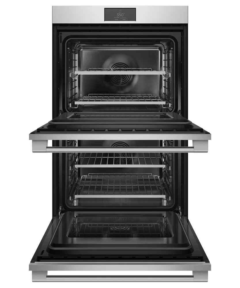Fisher & Paykel OB30DPPTX1 Double Oven, 30", 8.2 Cu Ft, 17 Function, Self-Cleaning