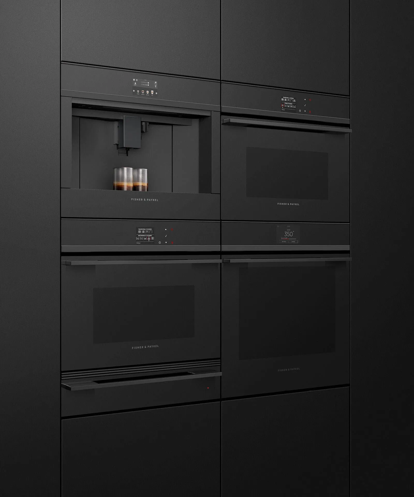 Fisher & Paykel OM24NDB1 Convection Speed Oven 24"