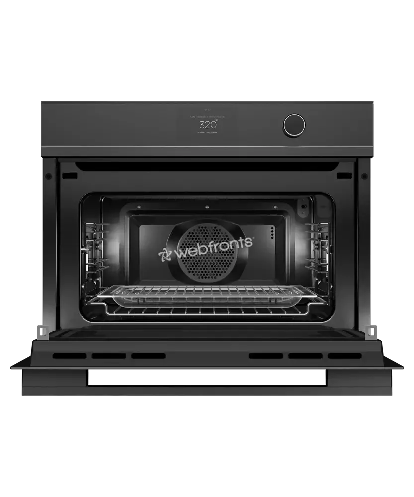 Fisher & Paykel OM24NDTDB1 Convection Speed Oven, 24", 22 Function