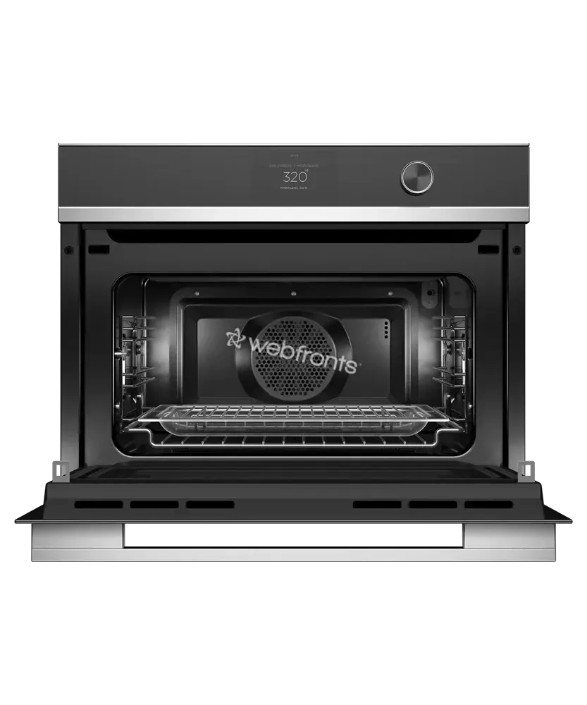 Fisher & Paykel OM24NDTDX1 Convection Speed Oven, 24", 22 Function