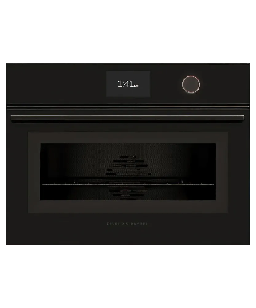 Fisher & Paykel OM24NMTDB1 Combination Microwave Speed Oven, 24", 22 Function