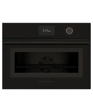 Fisher & Paykel OM24NMTDB1 Combination Microwave Speed Oven, 24", 22 Function