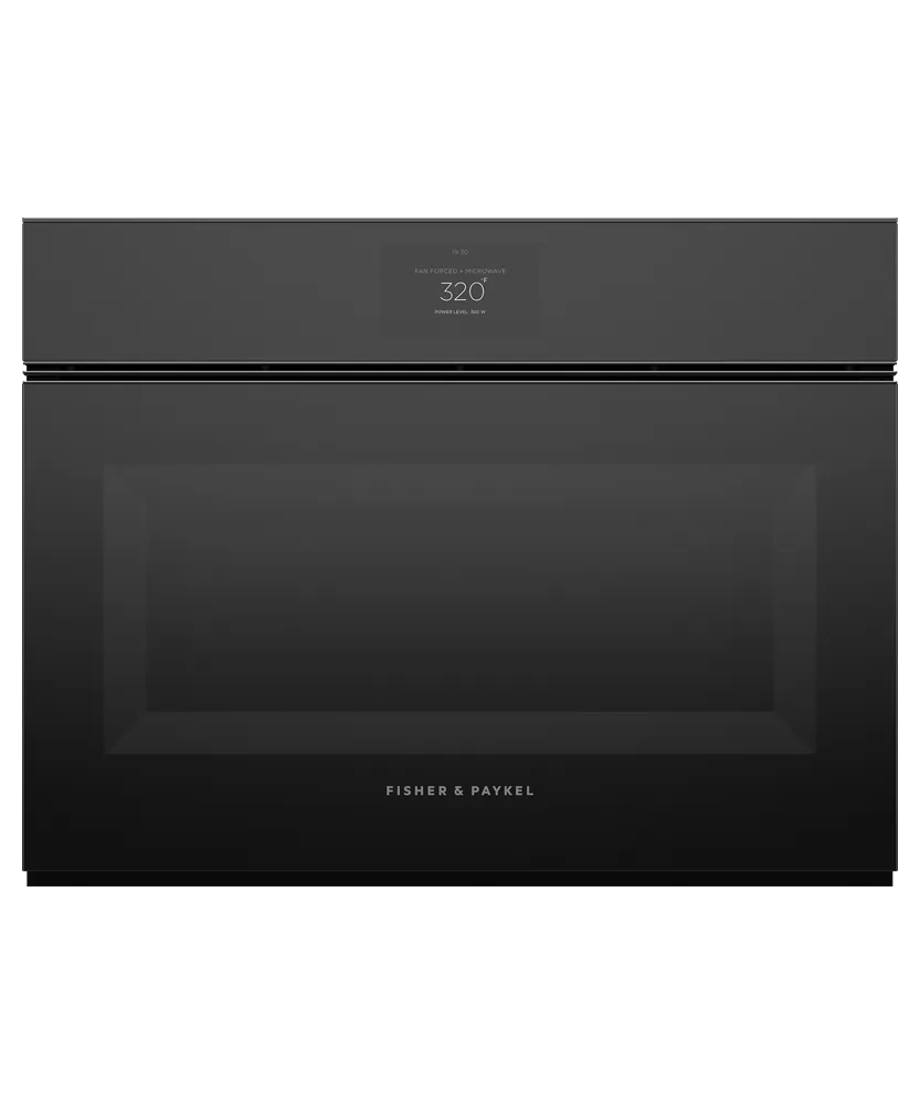 Fisher & Paykel OM24NMTNB1 Convection Speed Oven, 24", 22 Function