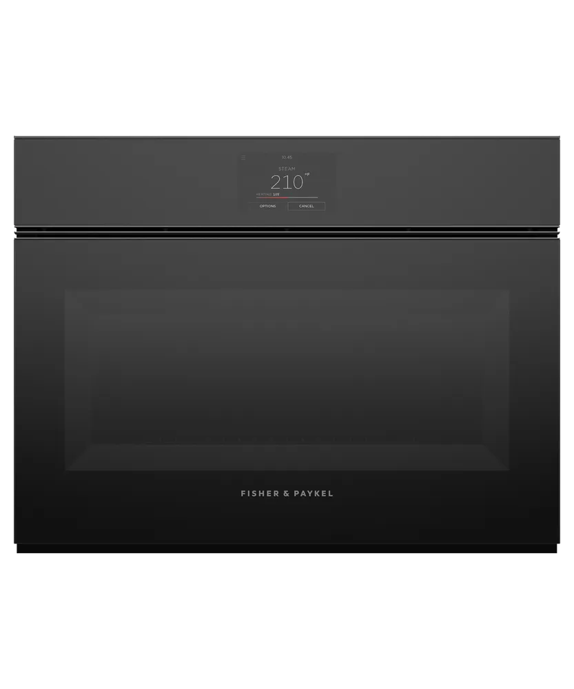 Fisher & Paykel OS24NMTNB1 Combination Steam Oven, 24", 23 Function