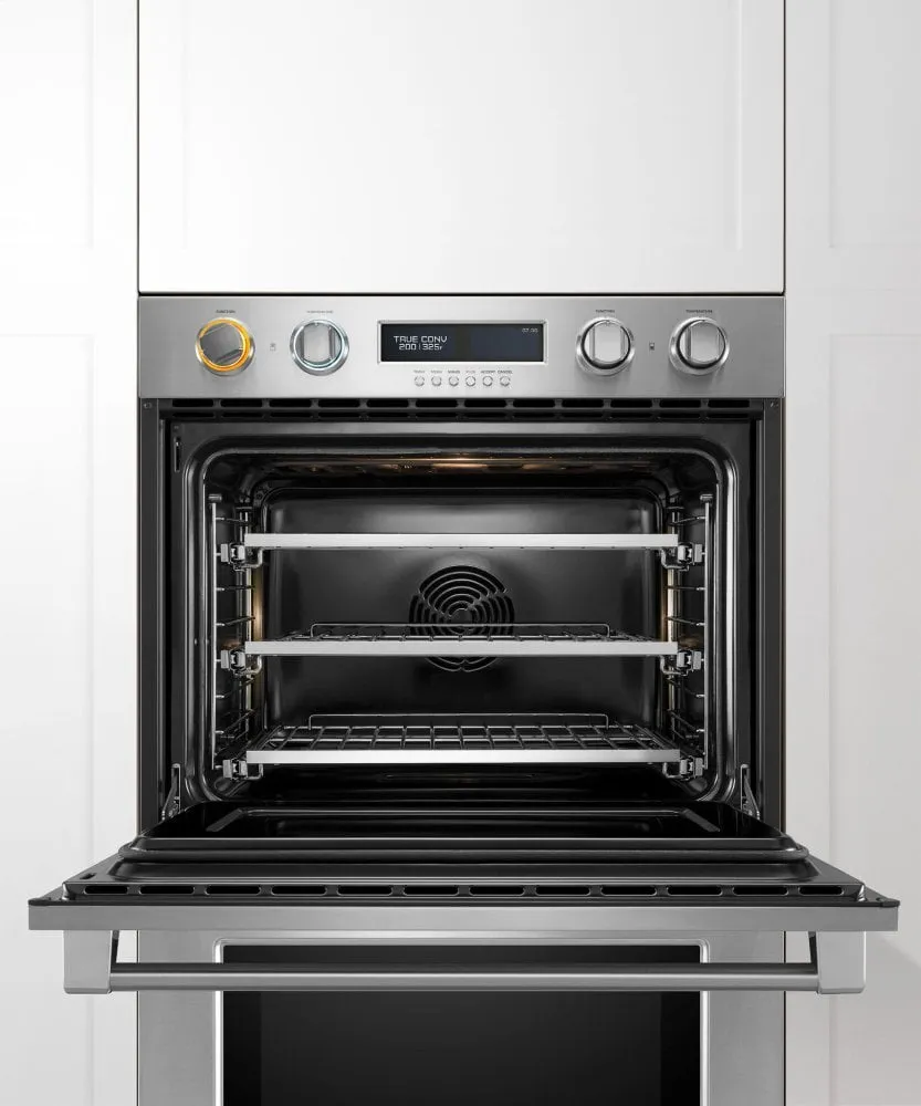 Fisher & Paykel WODV230N Double Oven, 30", 10 Function, Self-Cleaning