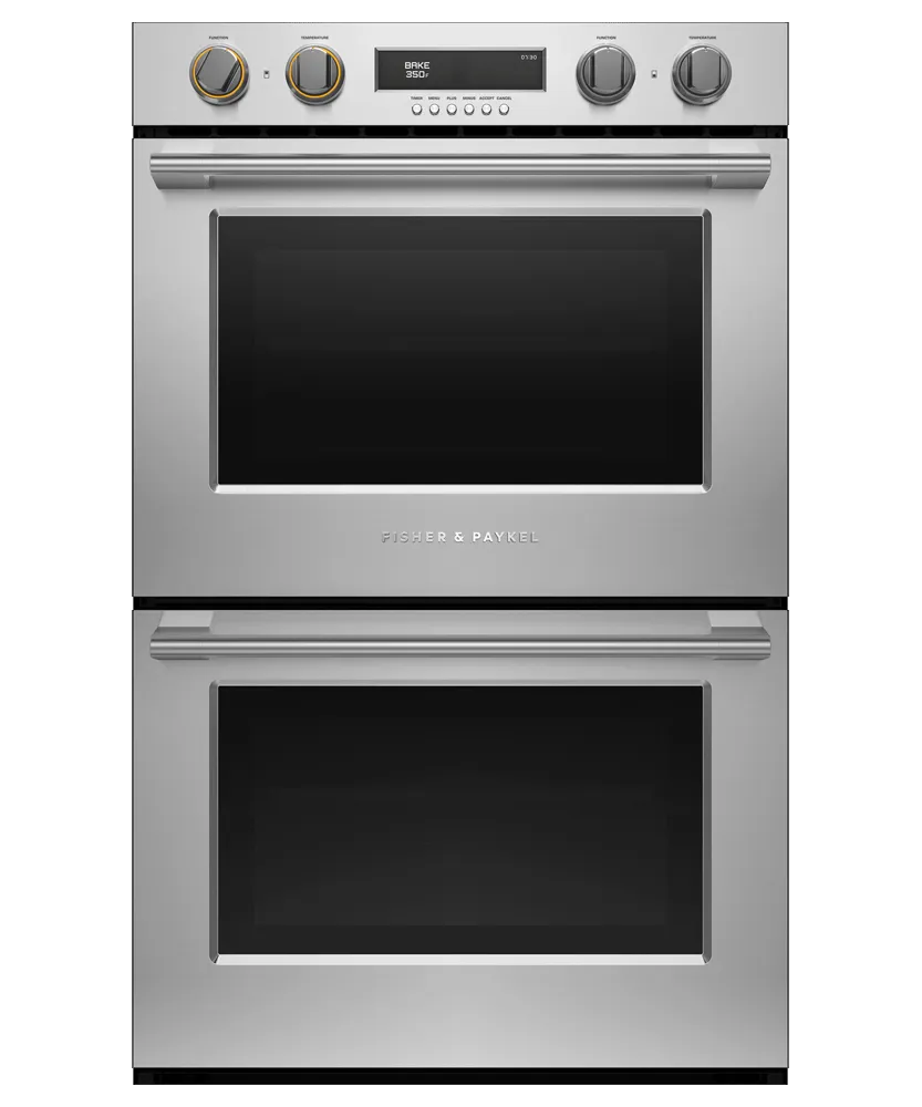 Fisher & Paykel WODV330 Double Oven, 30", 10 Function, Self-Cleaning