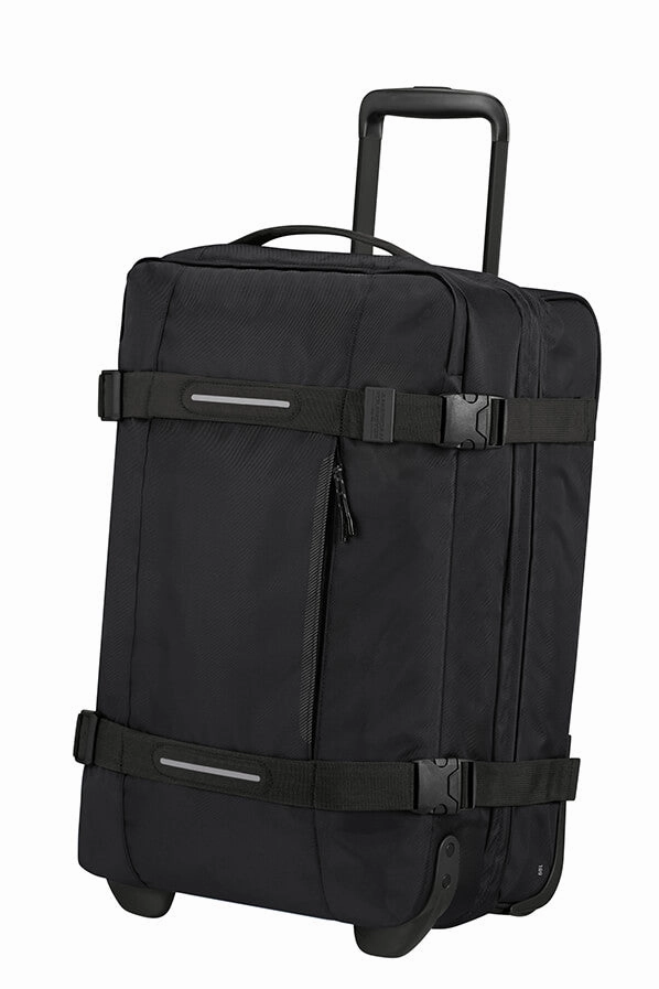 American Tourister Urban Track Duffle Small 55L |  Asphalt Black Hot Deal Alert Mega Online Discount