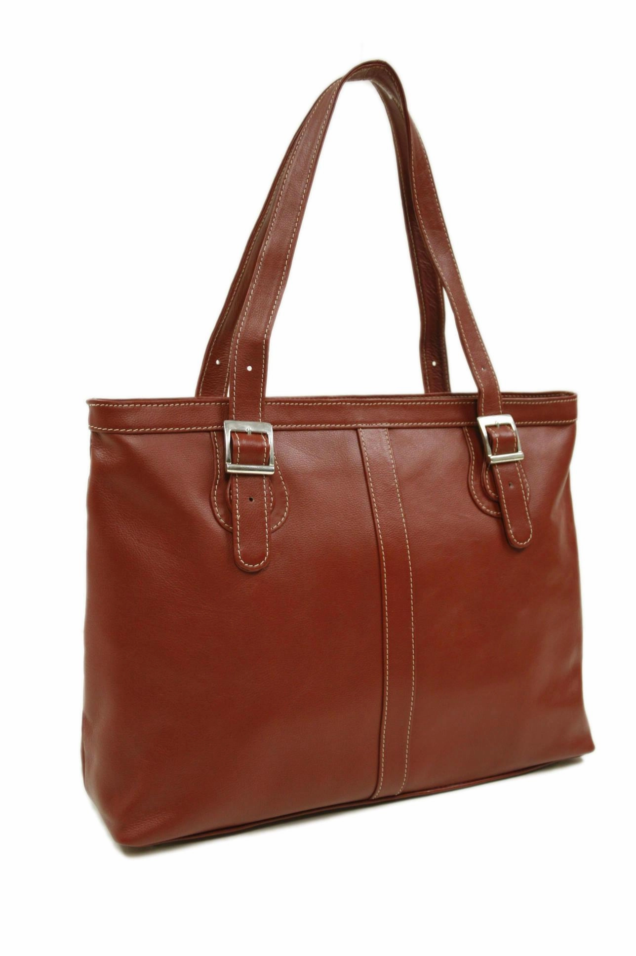 Piel Leather Ladies Laptop Tote Sale Ending Soon