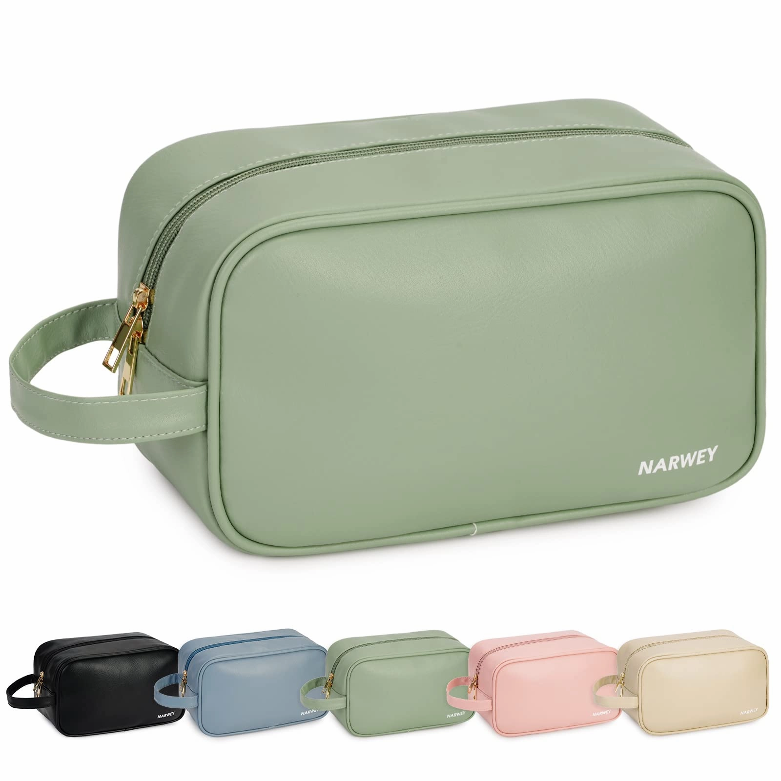 Pu Leather Travel Toiletry Bag Dopp Kit New Arrival Discount