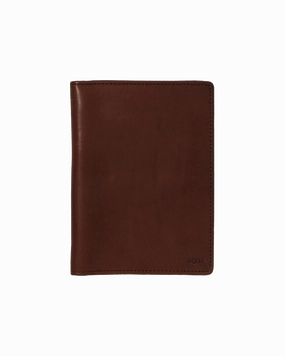 Daily Hot Deal Dont Wait Save Today Stitch & Hide Leather Atlas Passport Holder Travel Wallet - Classic Collection - Mocha Brown