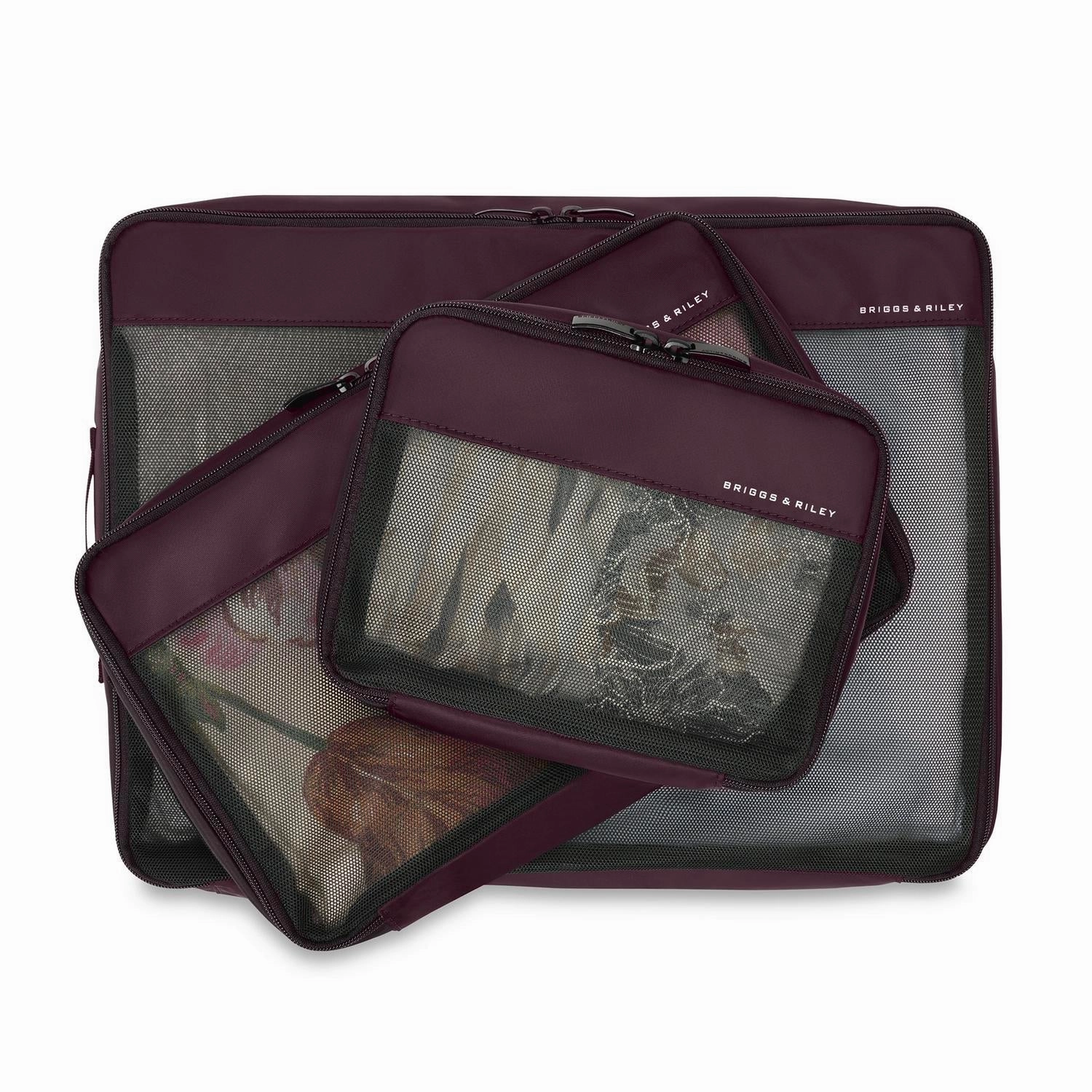 Today Only Special Briggs & Riley Check In Compression Packing Cube Set