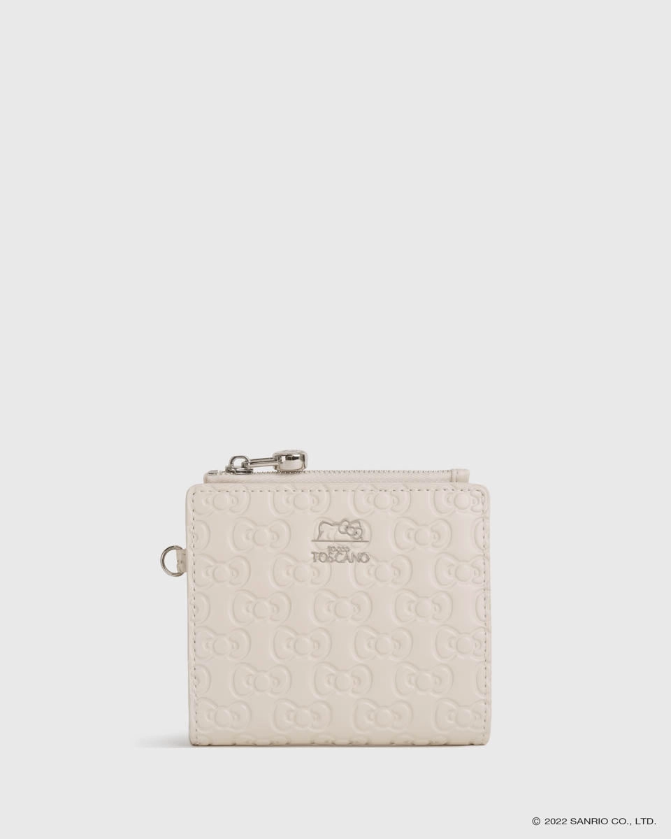 Price Drop Frenzy Tos X Hello Kitty Bifold Wallet (Cream) [Sold Out]