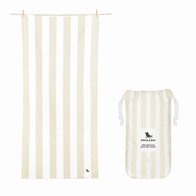 Best Price Online Dock & Bay Beach Towel Cabana Light Collection Xl 100% Recycled Bora Bora Beige