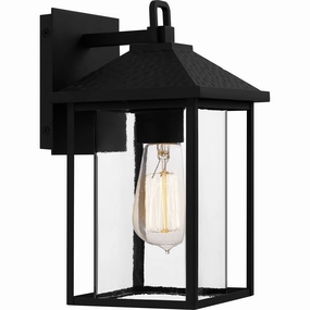 Fletcher One Light Outdoor Wall Mount Earth BlackOutdoor wall sconces with motion sensor