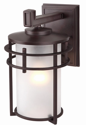 Flex One Light Outdoor Lantern Oil Rubbed BronzeOutdoor wall sconces with motion sensor