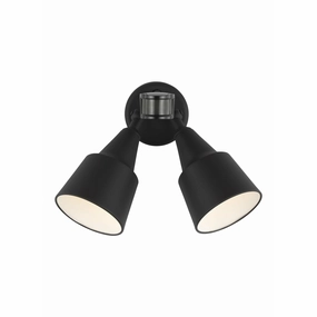 Flood Light 2-Light Outdoor Wall Light with Photo and Motion SensorWeatherproof outdoor lighting