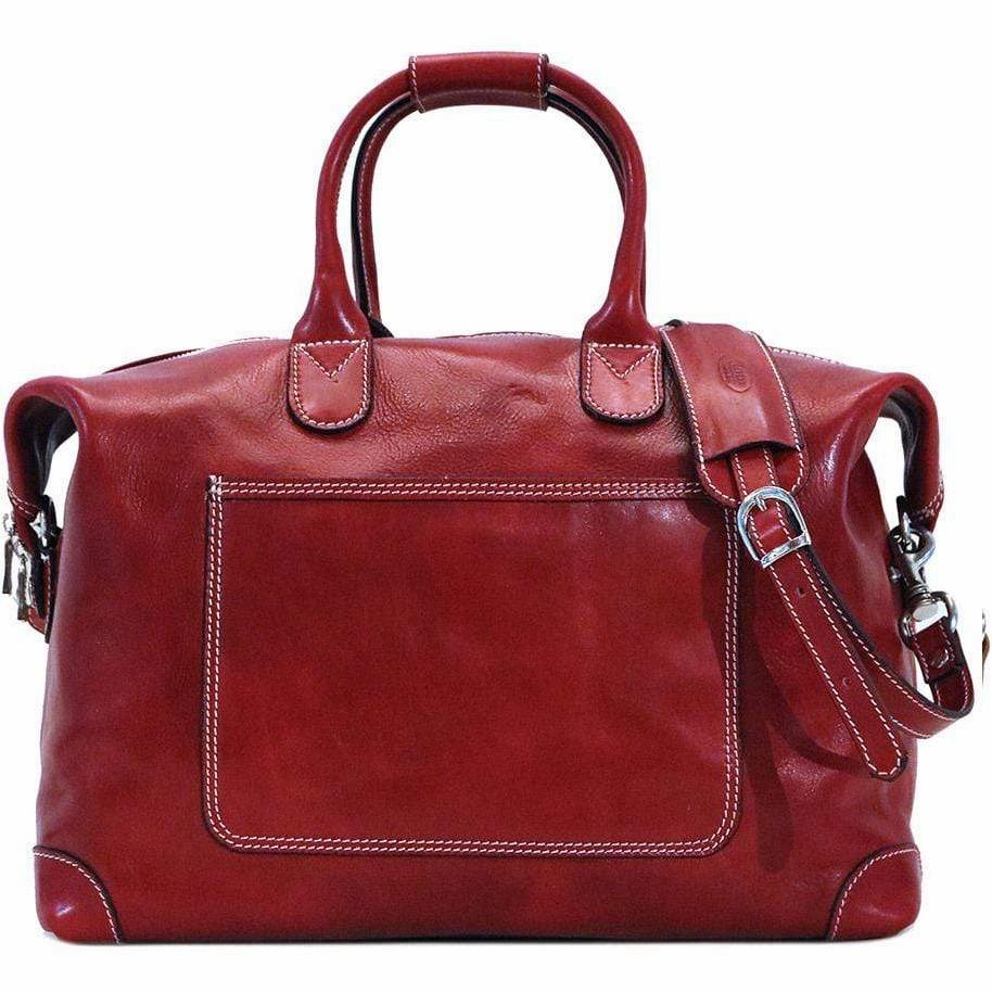 Floto Leather Chiara Travel Bag Clearance Steal Today