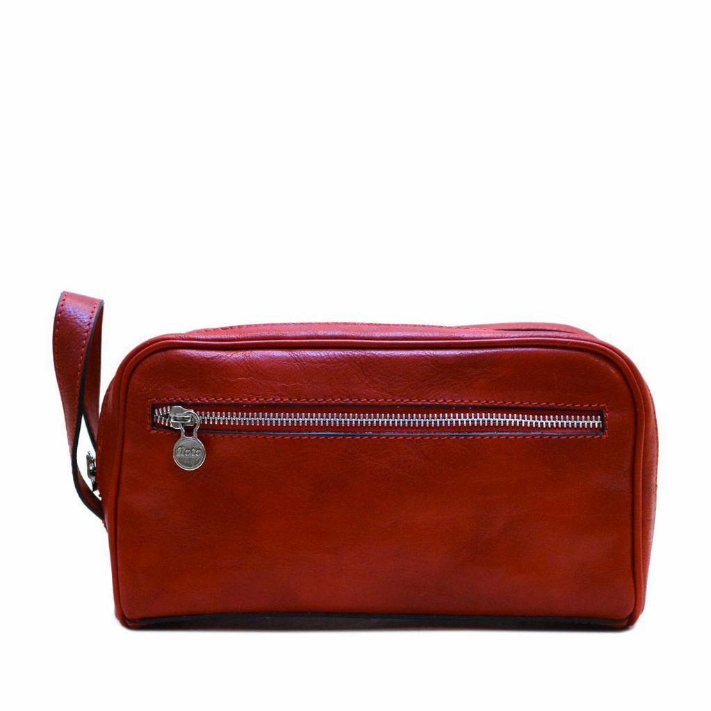 Trending Offer Today Floto Leather Fc 2 Gusset Dopp