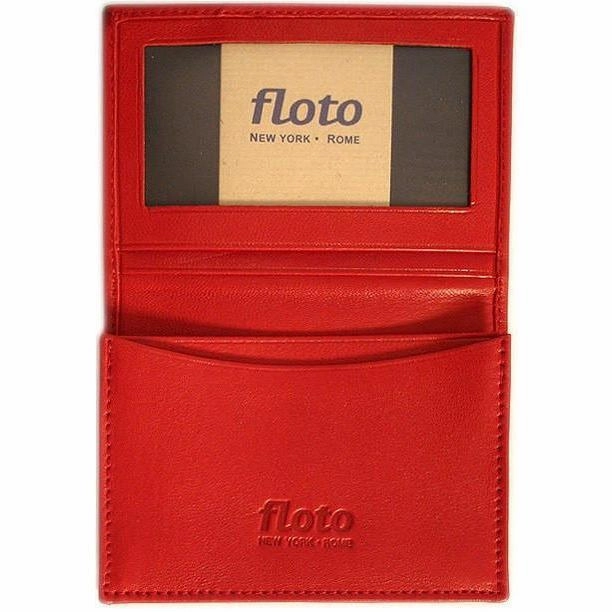 Floto Leather Firenze Card Case Todays Steal Best Deal Online