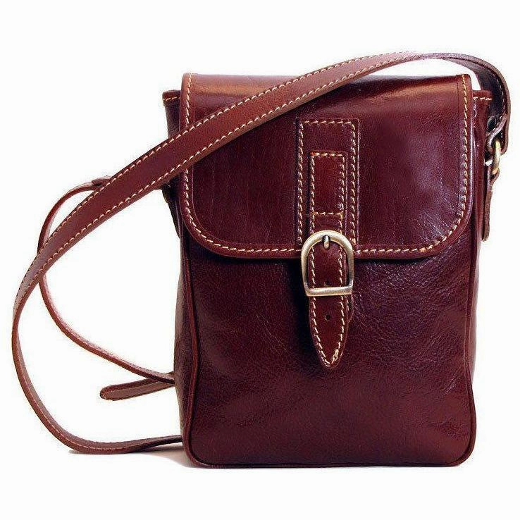 Shop Today Save Floto Leather Poste Field Satchel Bag