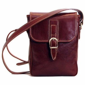 Shop Today Save Floto Leather Poste Field Satchel Bag