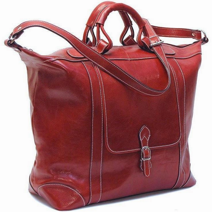 Grab It Before Gone Floto Leather Tack Duffle