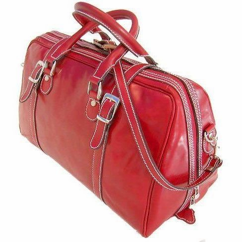 MustHave Steals Floto Leather Trastevere Duffle