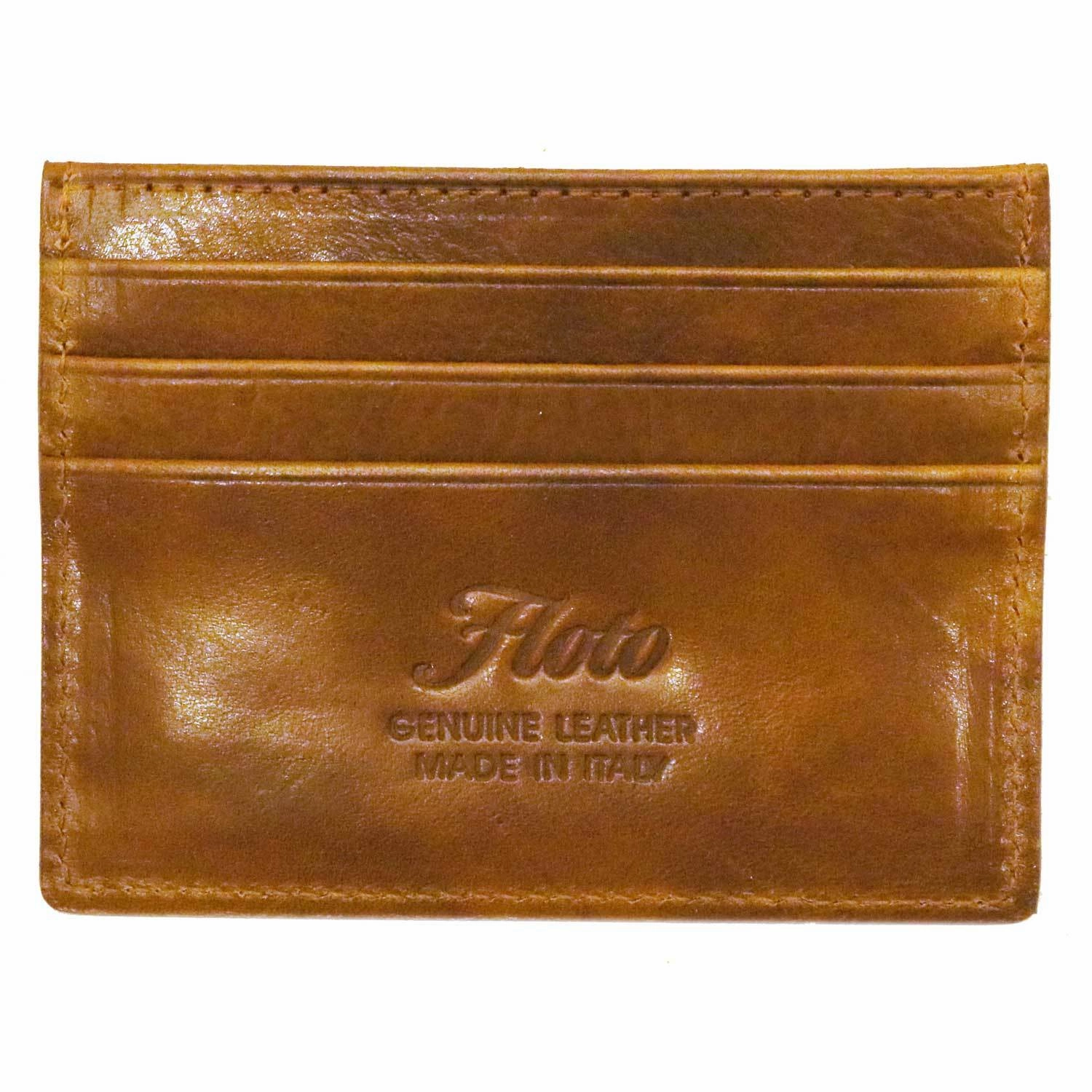Dont Miss Out Online Exclusive Savings Floto Leather Venezia Card Wallet